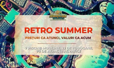 Divertiland Water Park se redeschide pe 18 iunie 2026 – Vara aceasta se poartă RETRO!