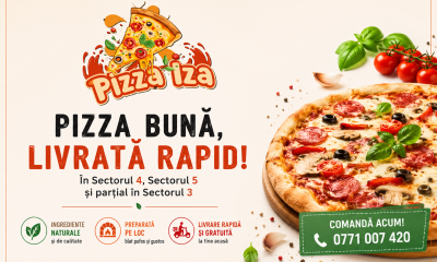 Pizzeria IZA – Gust autentic, ingrediente de calitate și livrare rapidă de pizza în Sectorul 4, Sectorul 5 și Sectorul 3