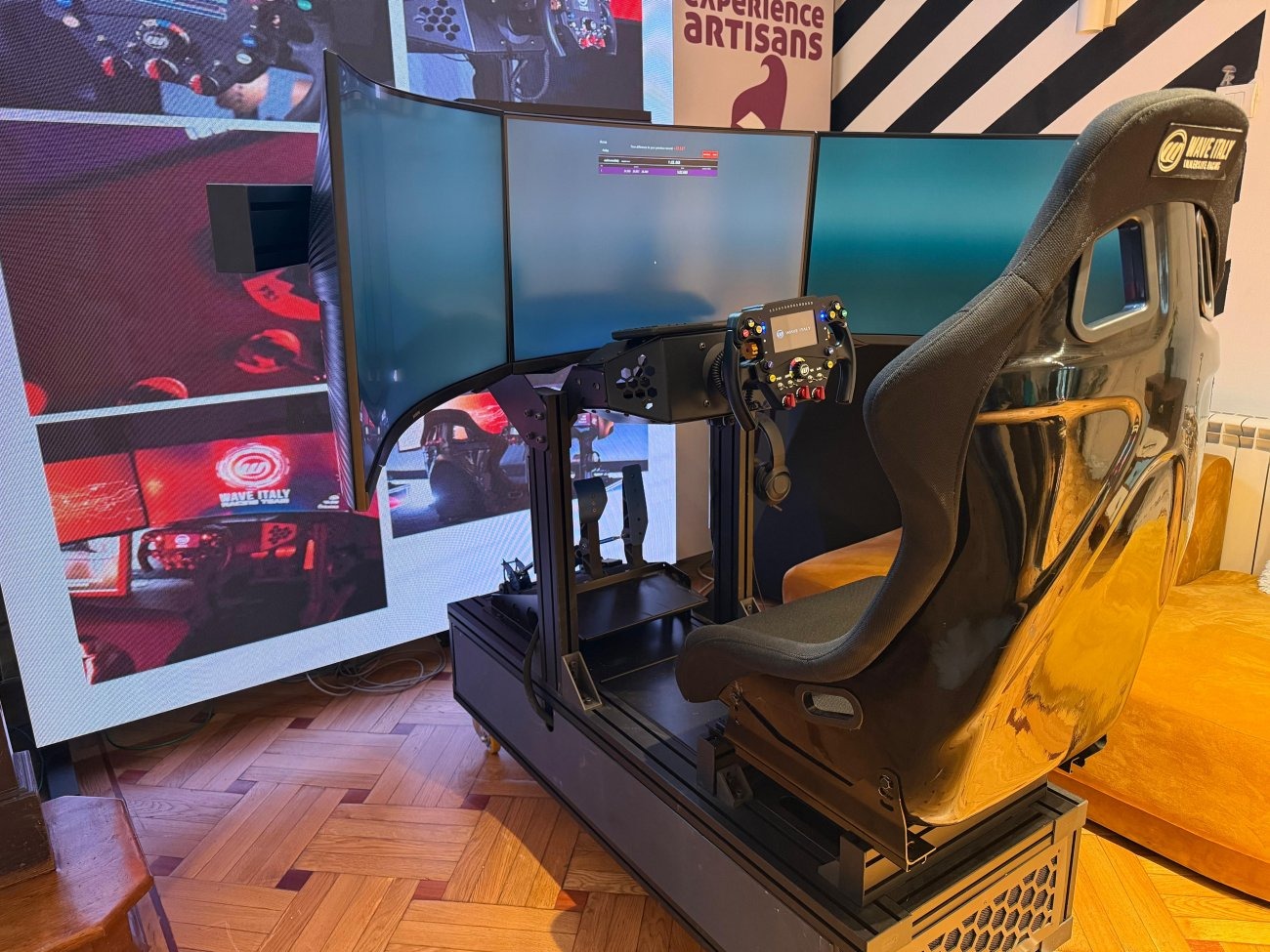 Simulator formula 1 pentru evenimente cu adrenalină, competiție și interacțiune directă