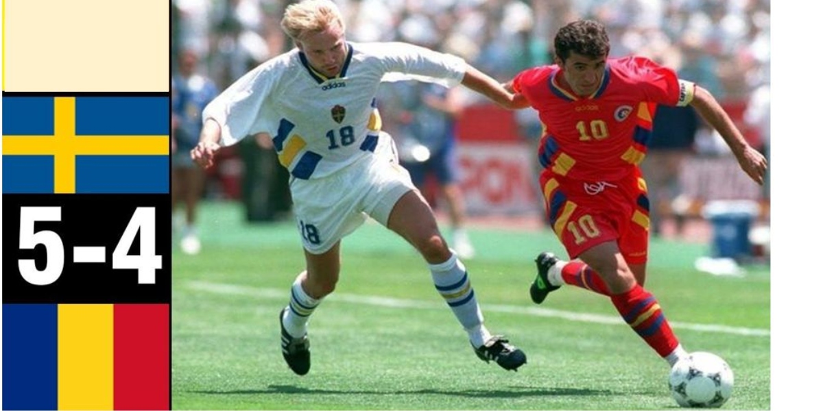 10 Iulie, calendarul zilei: România pierde în fața Suediei calificarea în semifinalele Campionatului Mondial de Fotbal, unde putea întâlni Brazilia