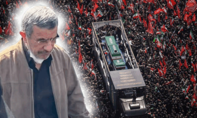 Fostul președinte iranian, despre care s-a spus că a fost ucis la începutul războiului, prezent la înmormântarea lui Ali Khamenei