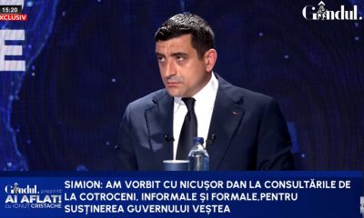 George Simion dezvăluie că s-a întâlnit cu Nicușor Dan la „întâlniri informale” în timpul formării Guvernului. Liderul AUR susține că Veștea și Tomac au încercat să spargă partidul: l-au chemat pe Murad la Vila Lac
