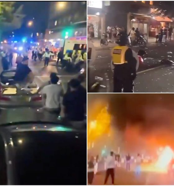 Haos pe străzile din Paris. Calificarea Franței în semifinalele Cupei Mondiale a fost urmată de incidente violente cauzate de suporterii Marocului