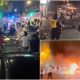 Haos pe străzile din Paris. Calificarea Franței în semifinalele Cupei Mondiale a fost urmată de incidente violente cauzate de suporterii Marocului