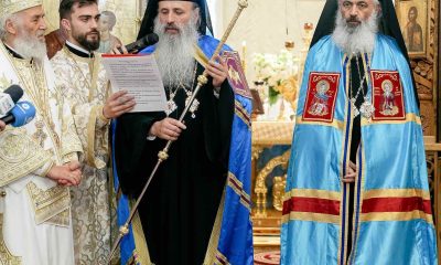 Înaltpreasfințitul Antonie, întronizat Arhiepiscop al Chișinăului, Mitropolit al Basarabiei și Exarh al Plaiurilor