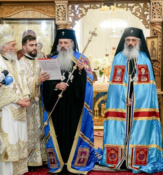 Înaltpreasfințitul Antonie, întronizat Arhiepiscop al Chișinăului, Mitropolit al Basarabiei și Exarh al Plaiurilor