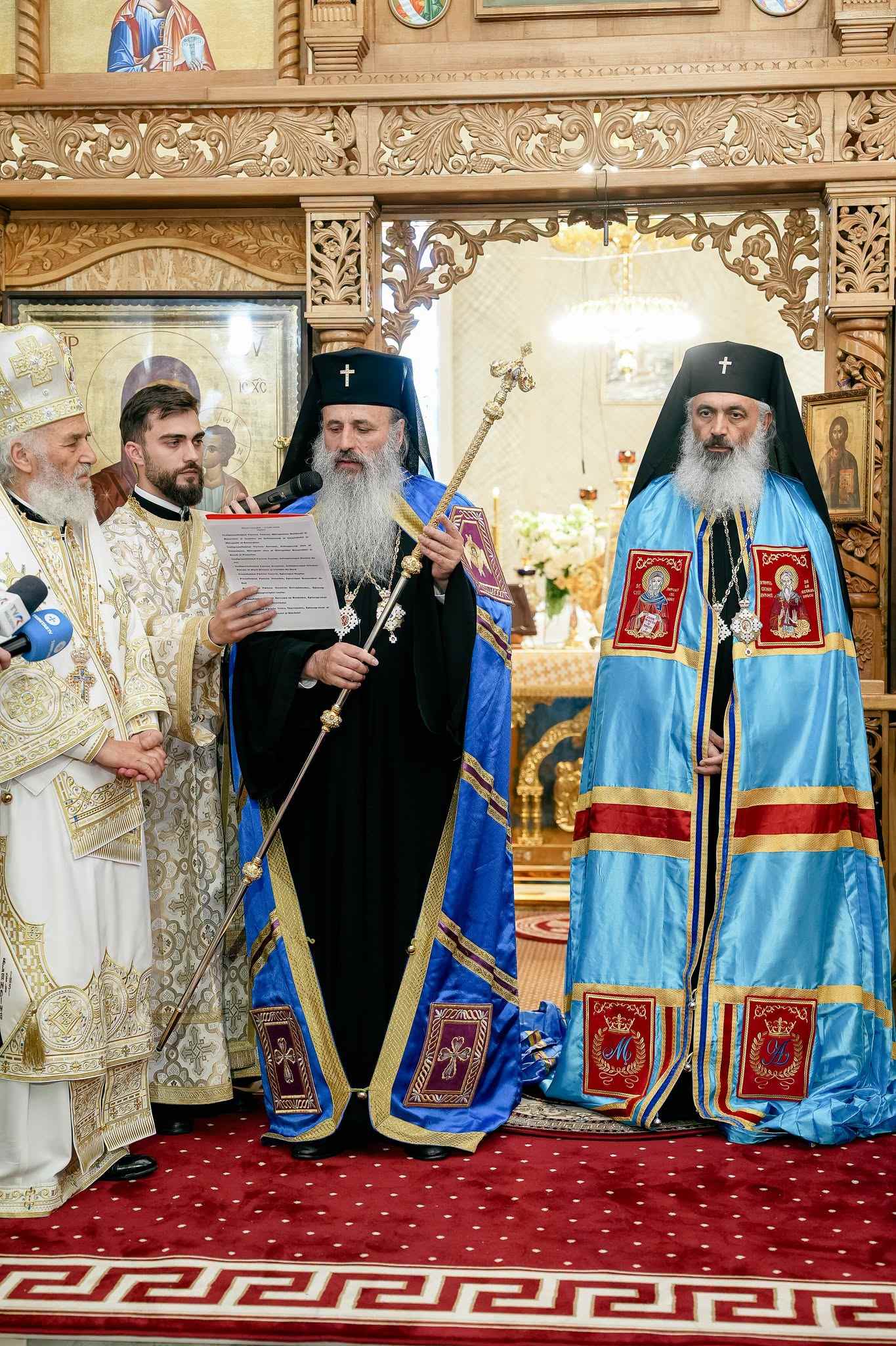 Înaltpreasfințitul Antonie, întronizat Arhiepiscop al Chișinăului, Mitropolit al Basarabiei și Exarh al Plaiurilor
