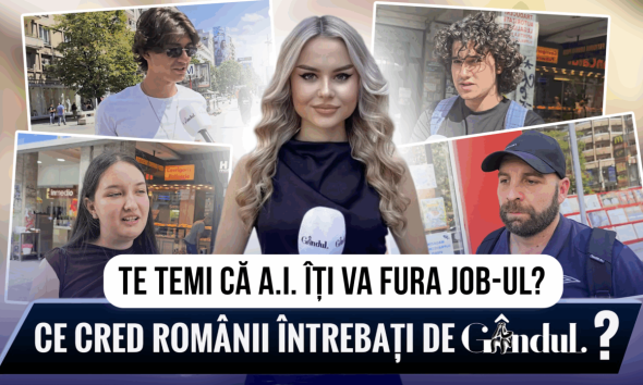 Te temi că Inteligența Artificială îți va fura job-ul? Ce au răspuns oamenii întrebați de Gândul