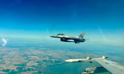 Ținte aeriene detectate lângă graniță: RO-Alert în Tulcea și avioane F-16 ridicate în aer