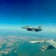 Ținte aeriene detectate lângă graniță: RO-Alert în Tulcea și avioane F-16 ridicate în aer