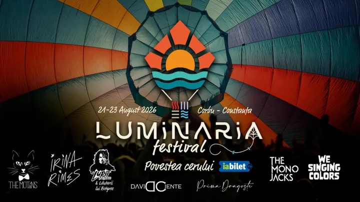 Luminaria Festival revine la Corbu: trei zile în care cerul, muzica și emoția se întâlnesc într-un spectacol unic