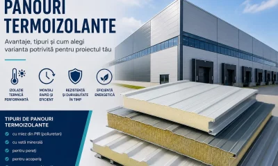Panouri termoizolante: avantaje, tipuri și cum alegi varianta potrivită pentru proiectul tău