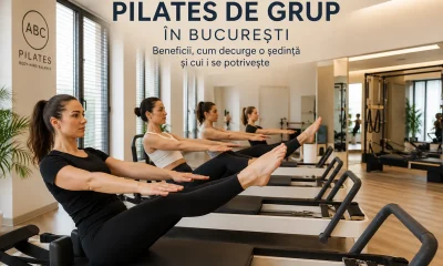 Pilates de grup în București: beneficii, cum decurge o ședință și cui i se potrivește