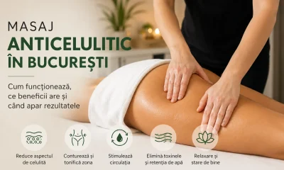 Masaj anticelulitic în București: cum funcționează, ce beneficii are și când apar rezultatele