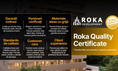 ROKA Development lansează ROKA Quality Certificate, un instrument de garanții extinse până la 10 ani și calitate asumată în scris