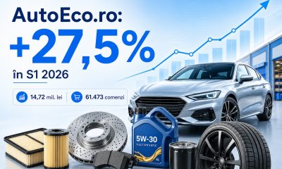 AutoEco.ro crește cu 27,5% în S1 2026, până la 14,72 milioane lei, în timp ce retailul românesc scade cu 5,7%