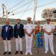 Nava-școală „Mircea” a acostat în portul Souda. Cină oficială și degustare de ulei de măsline și ciocolată