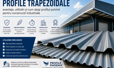 Profile trapezoidale: avantaje, utilizări și cum alegi profilul potrivit pentru construcții industriale