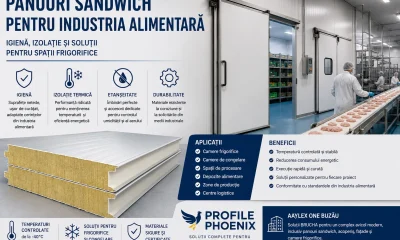 Panouri sandwich pentru industria alimentară: igienă, izolație și soluții pentru spații frigorifice