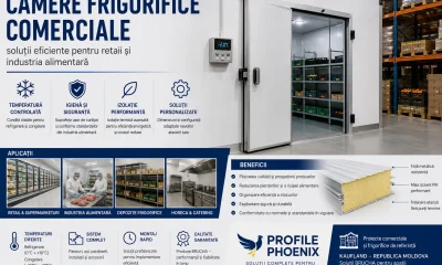 Camere frigorifice comerciale: soluții eficiente pentru retail și industria alimentară