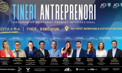 Tineri Antreprenori revine cu ediția a 11-a: Mini MBA practic și program de mentorat pentru fondatorii care vor să construiască afaceri pregătite pentru creștere