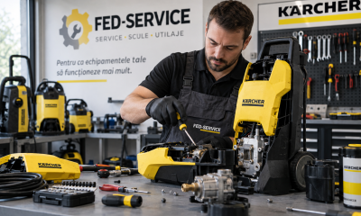 Service aparate Karcher: când merită reparația, nu înlocuirea