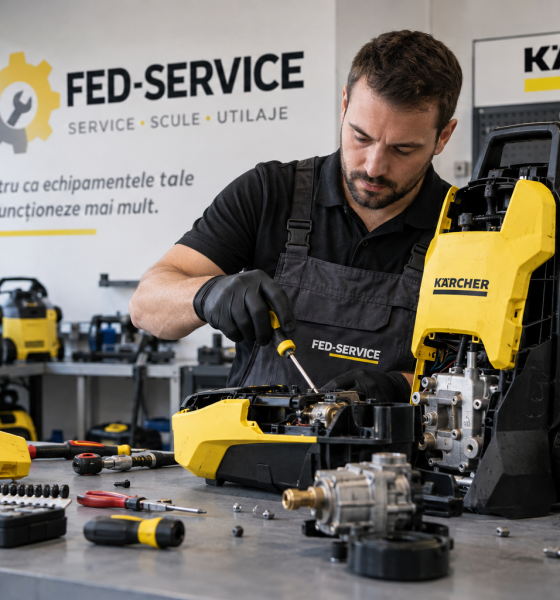 Service aparate Karcher: când merită reparația, nu înlocuirea
