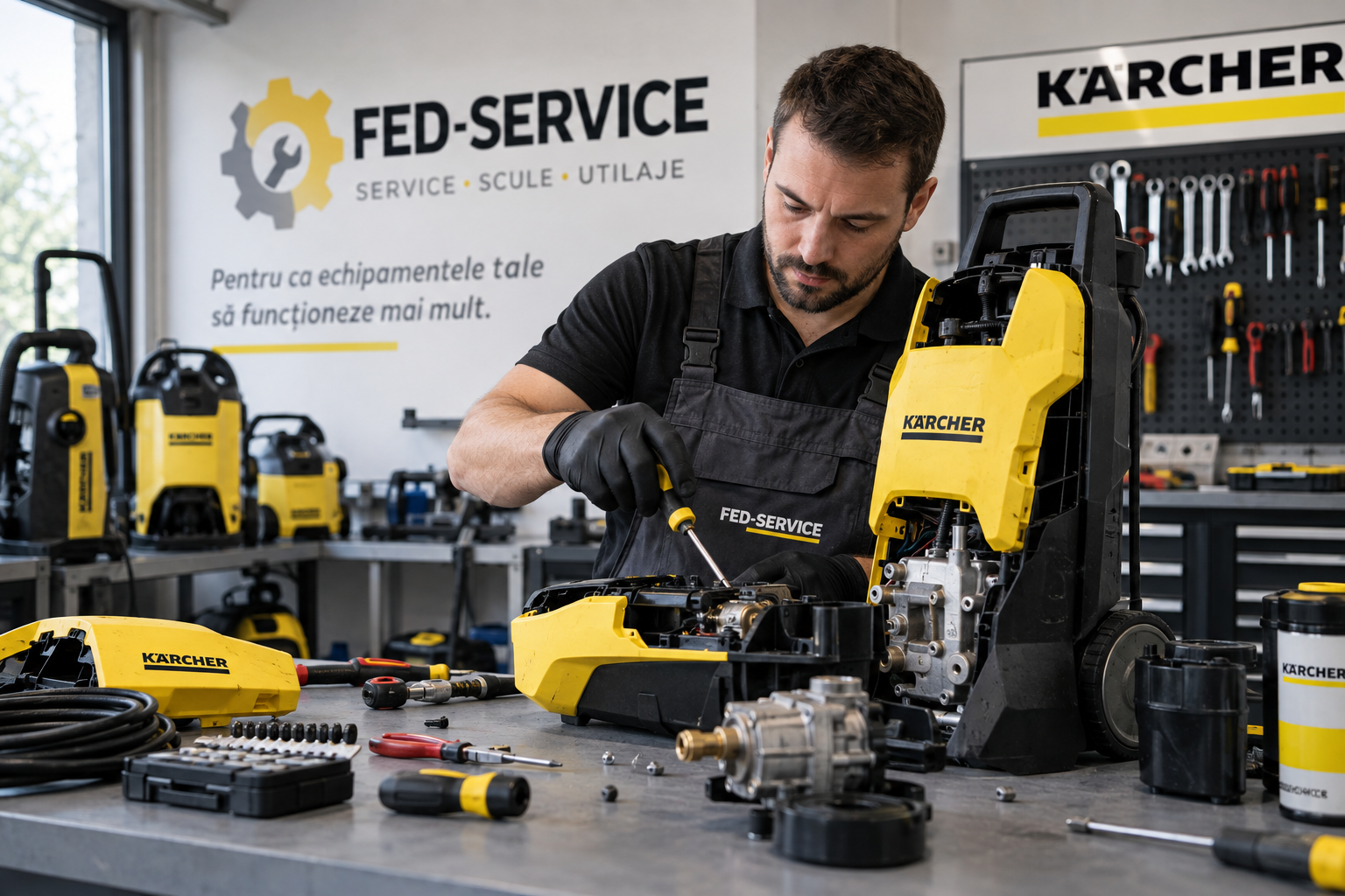 Service aparate Karcher: când merită reparația, nu înlocuirea