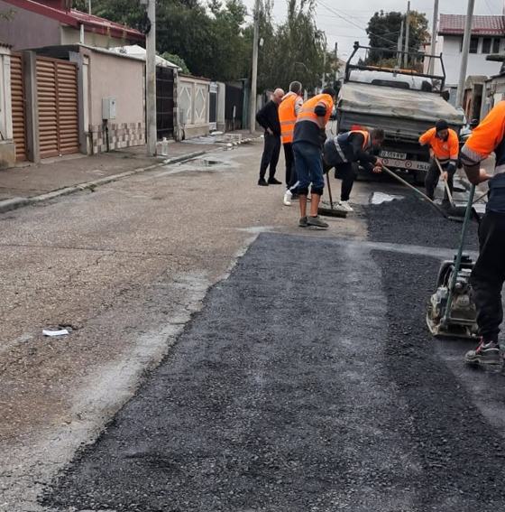 (P) Infrastructură S5. Lucrările de reparații locale de pe strada Balomir au fost finalizate