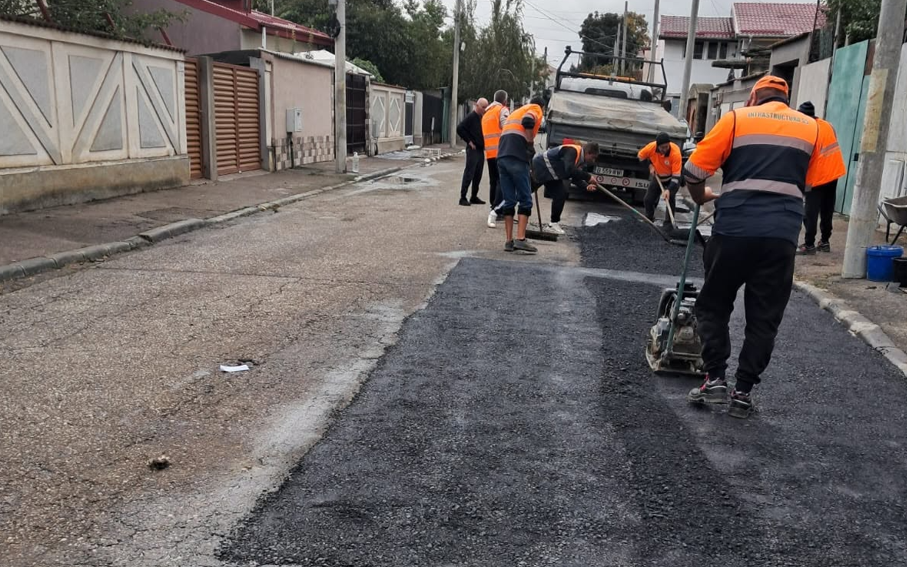 (P) Infrastructură S5. Lucrările de reparații locale de pe strada Balomir au fost finalizate