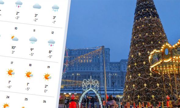 Prima prognoză pentru Crăciun 2026