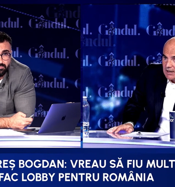 Rareș Bogdan: Vreau să fiu miliardar