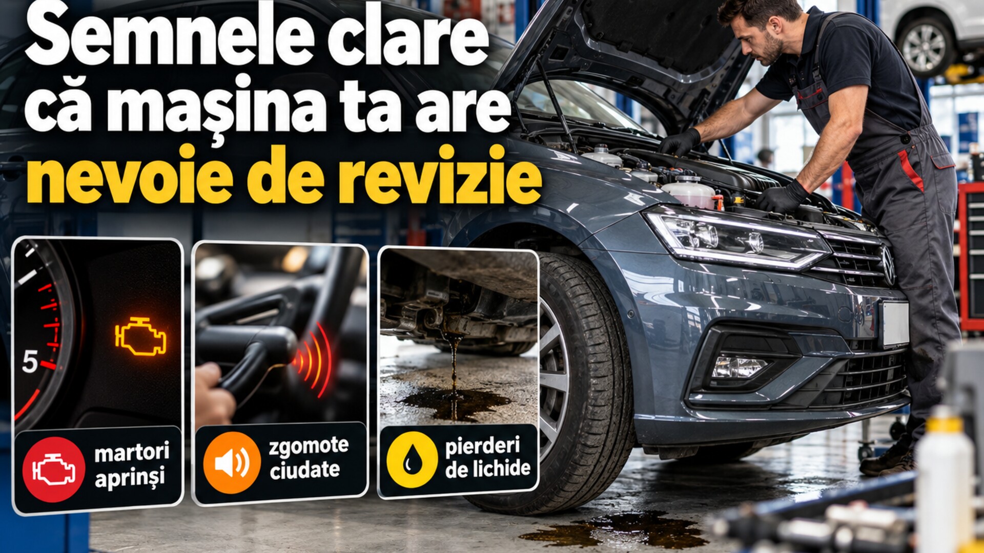 Semnele clare că mașina ta are nevoie de revizie