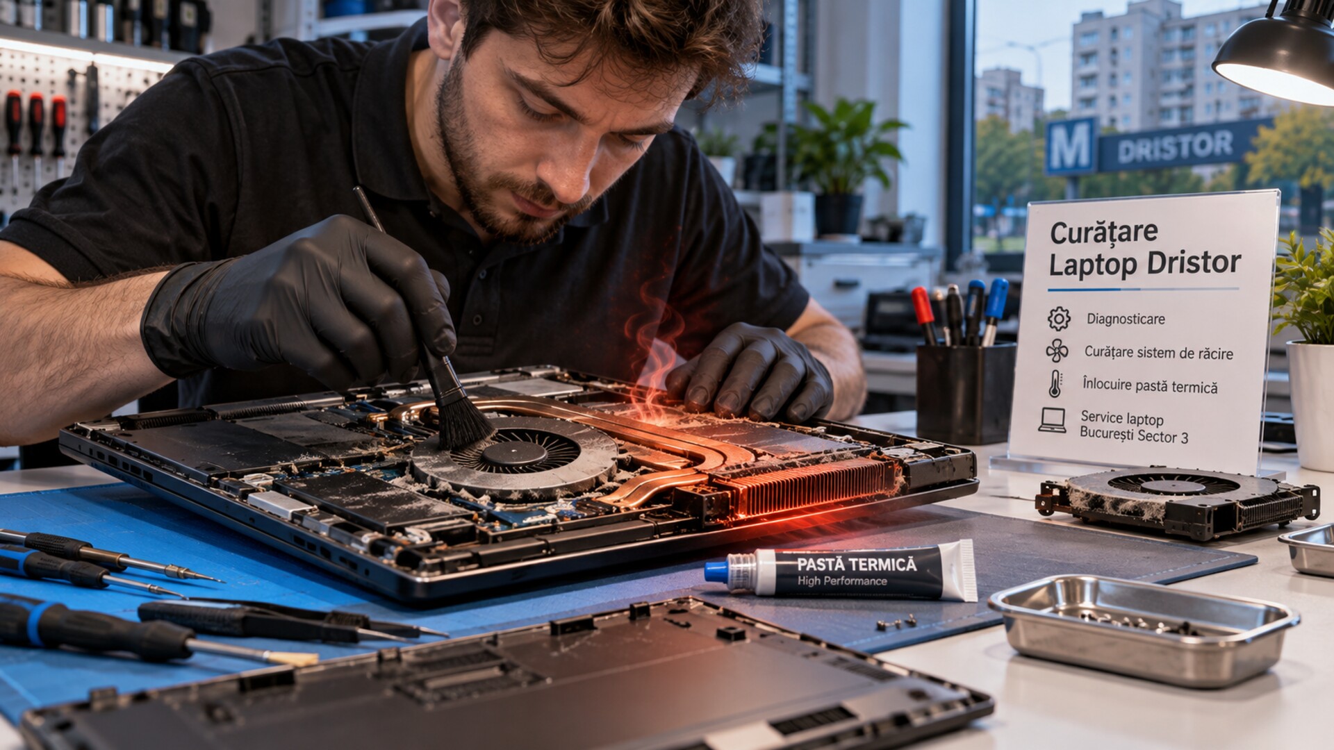 Laptopul se încinge și merge greu? Problema poate fi sistemul de răcire, nu lipsa de performanță