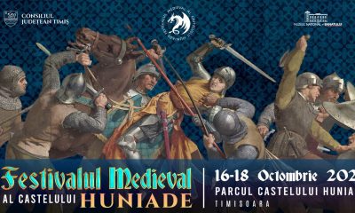 Weekend medieval la Timișoara: turniruri, parade, muzică și spectacol de foc la Castelul Huniade