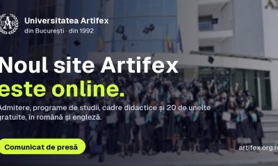 Universitatea ARTIFEX din București face un nou pas spre viitor: lansarea noului website oficial marchează o etapă importantă în procesul de modernizare și transformare digitală